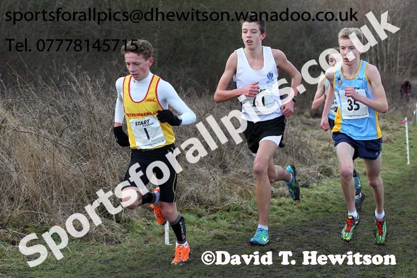 Inter Counties Schools Cross Country, Temple Park, South Shields. Photo: David T. Hewitson/Sports for All Pics